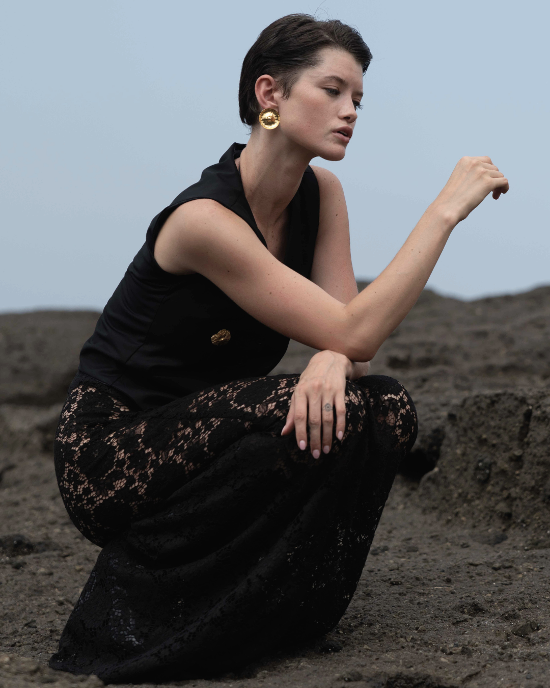 Tenebra Lace Skirt