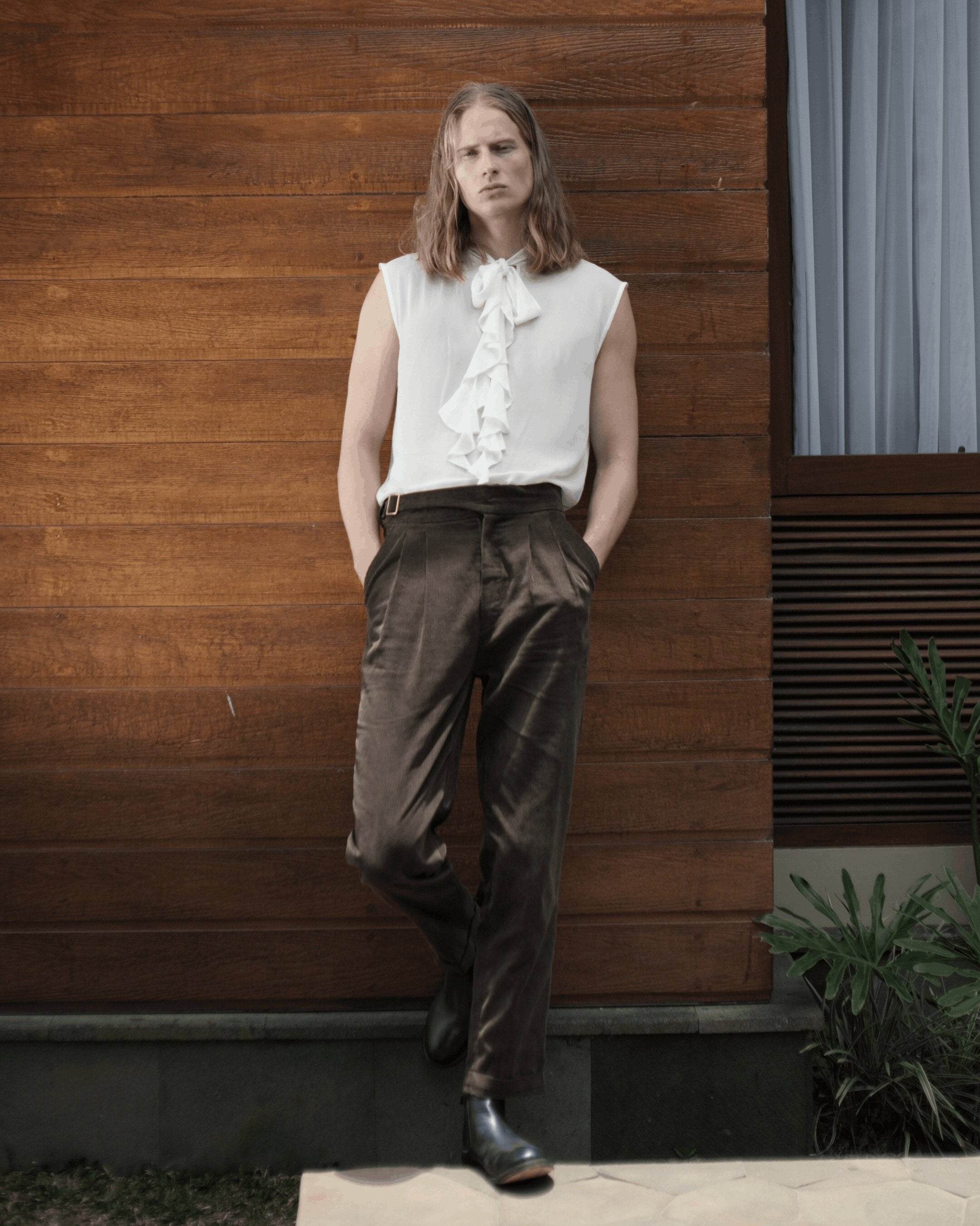 Tank Top Sheer Viscose