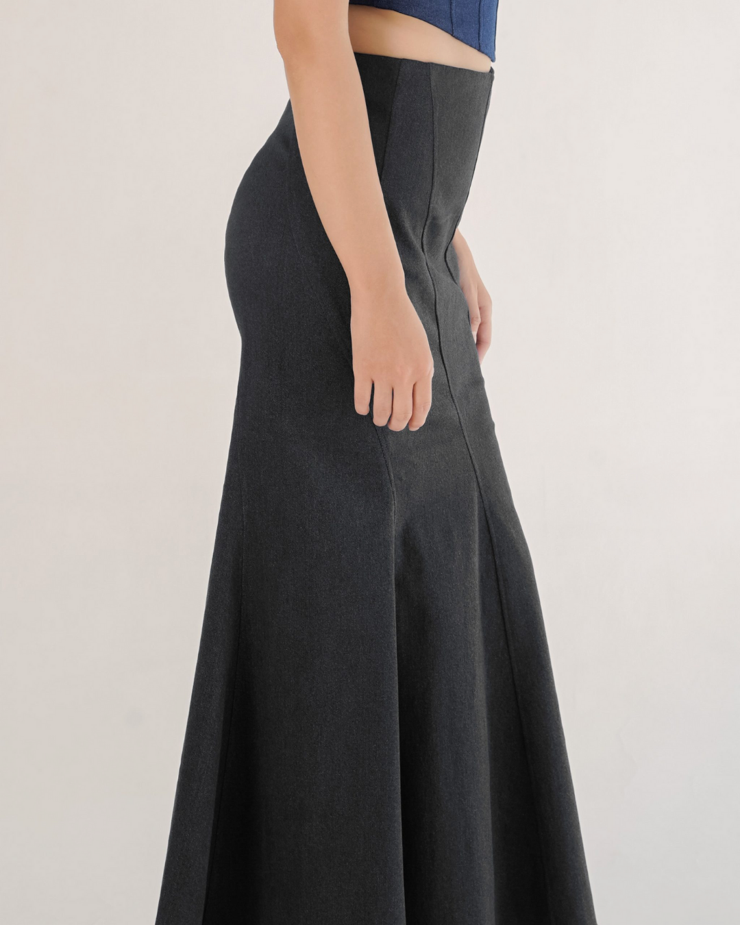 Maris Asymmetrica Denim Skirt
