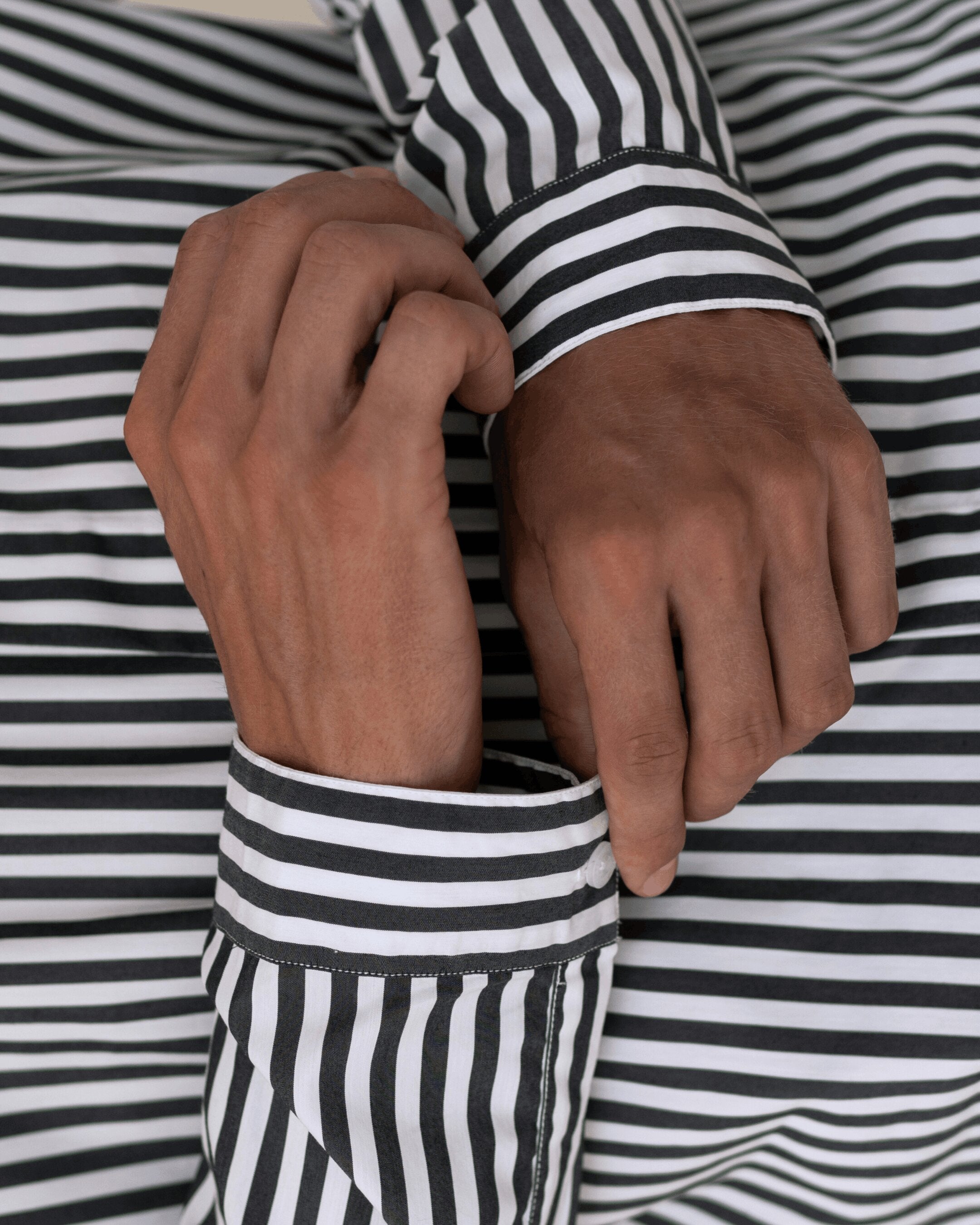 Regular Fit Cotton Stripped Shirt