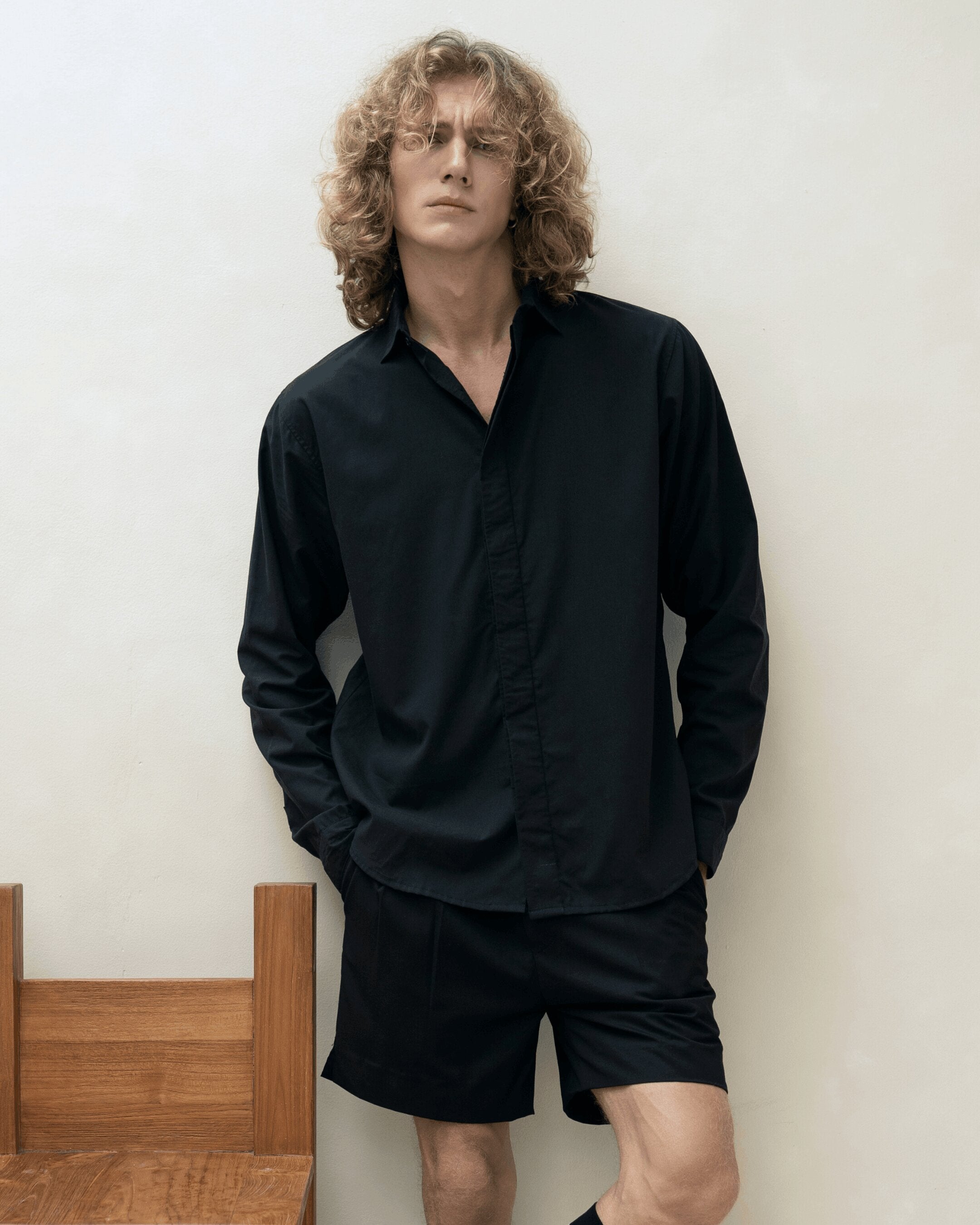 Regular Fit Cotton Tencel Shirt