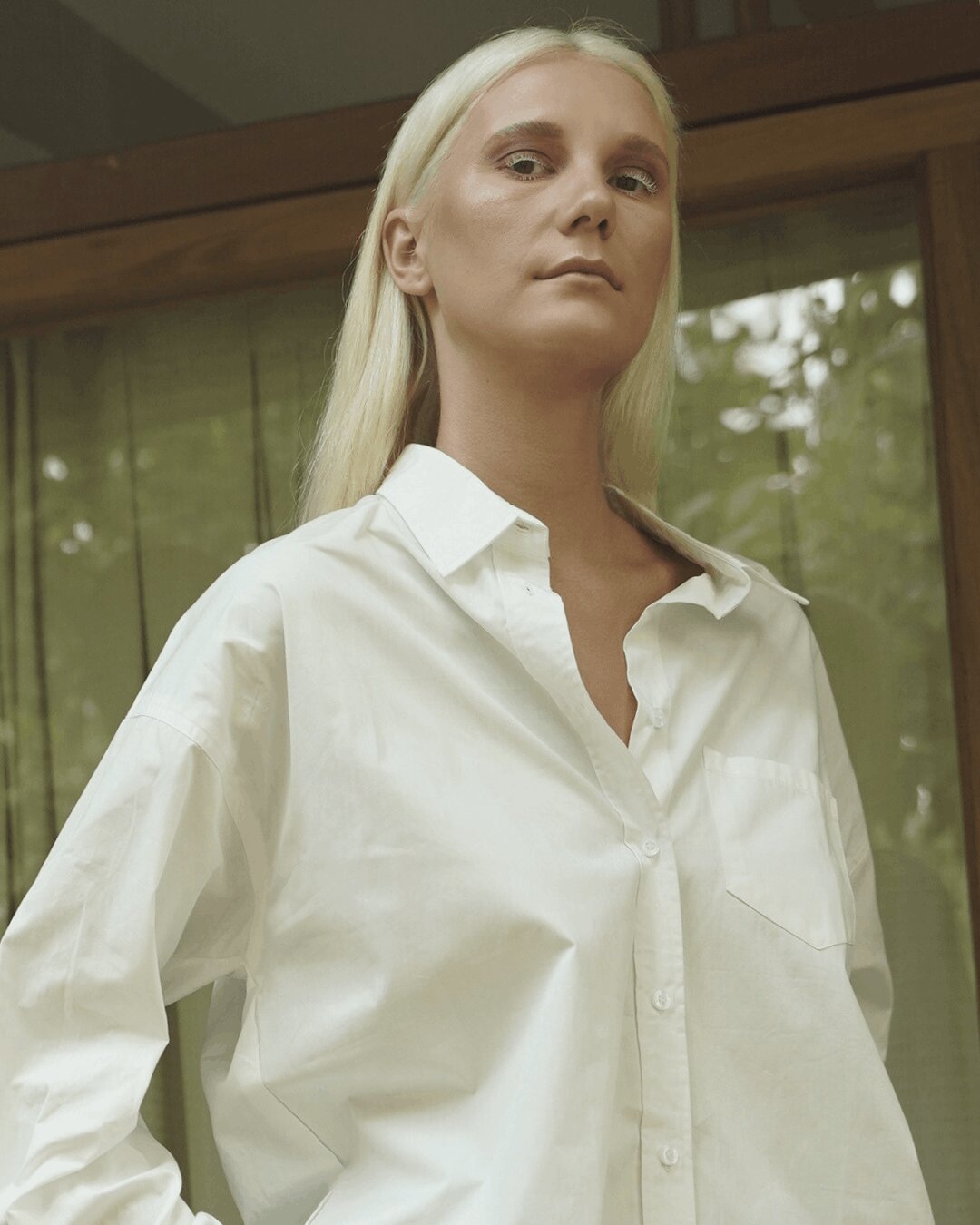 Lumen Oversized Shirt Cotton Poplin