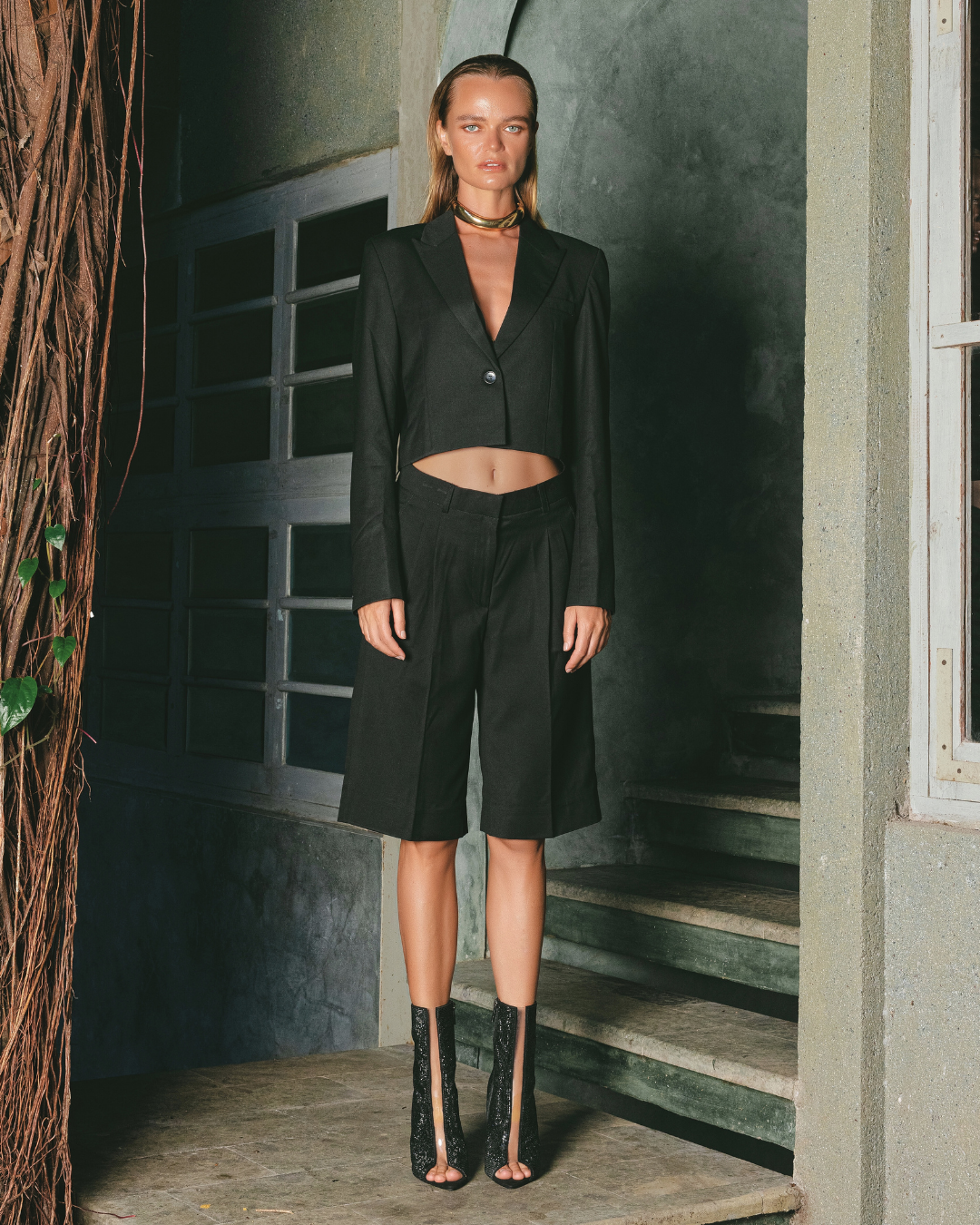 Praecisus Cropped Blazer