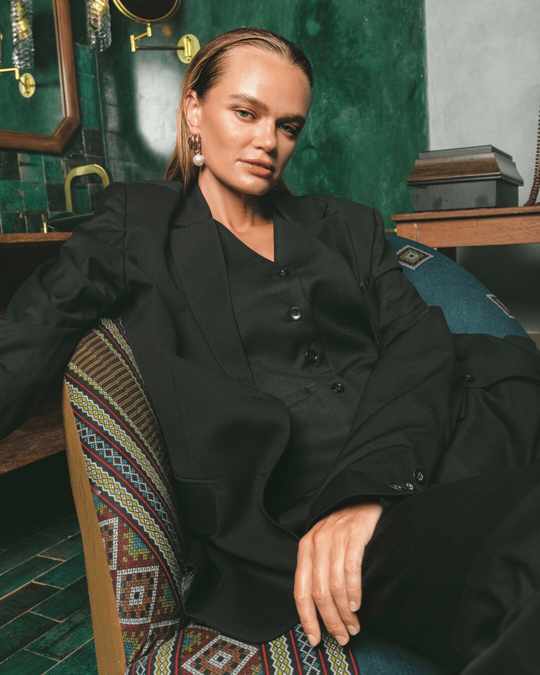 Domina Single Breasted Blazer Women