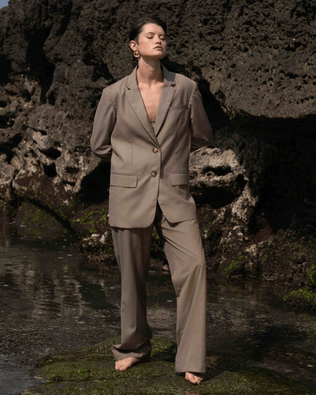 Domina Single Breasted Blazer Women