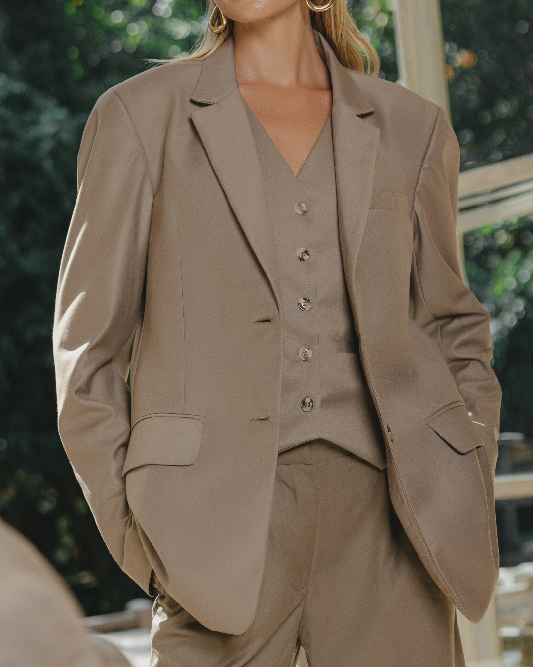 Eximius Single Breasted Blazer