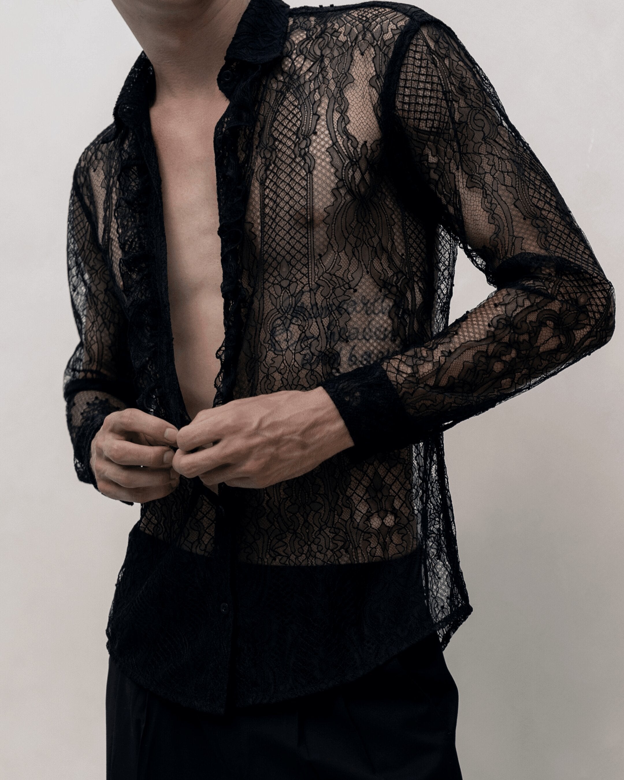 Regular Fit Lace Shirt