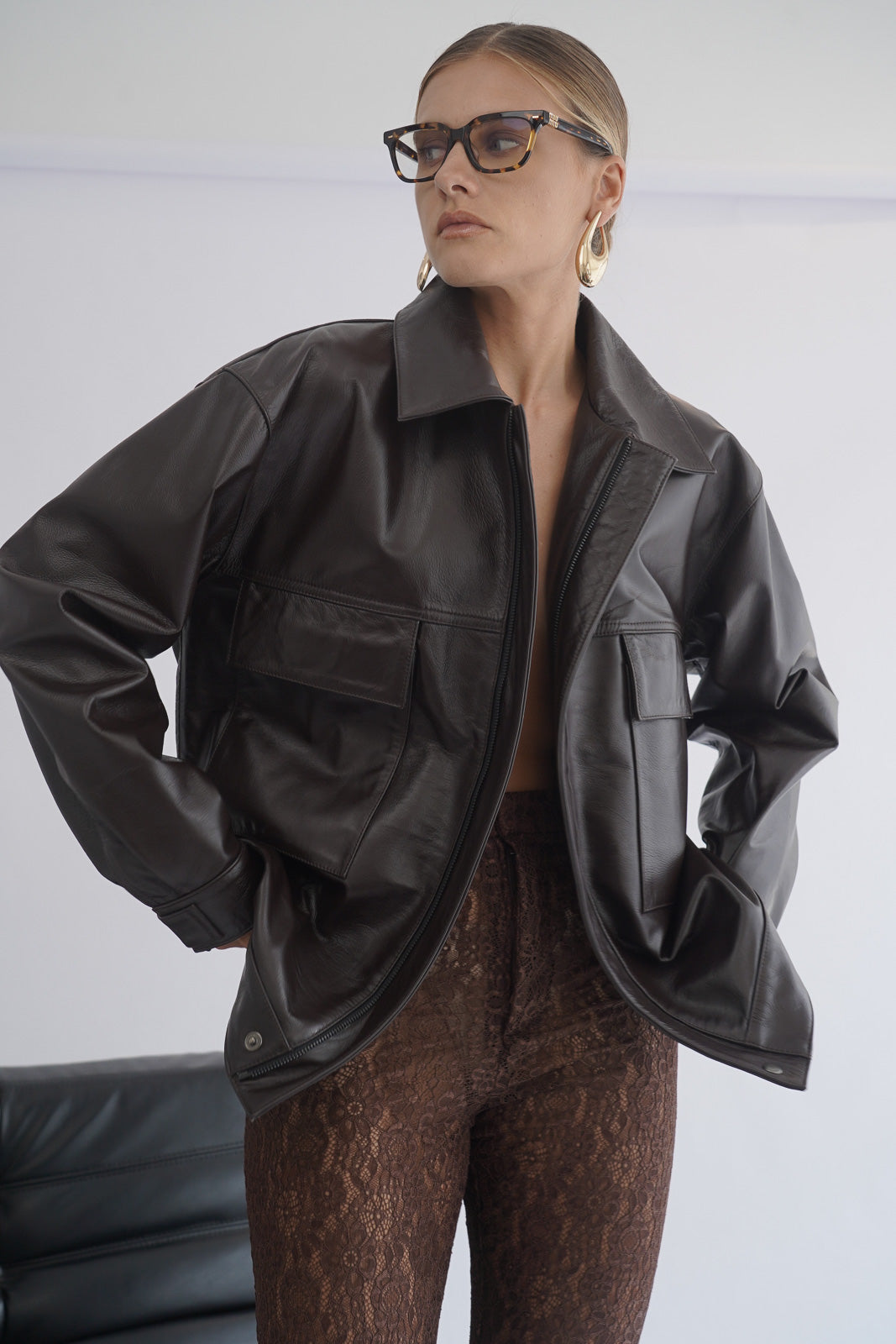 The Brunnea Lace Trousers